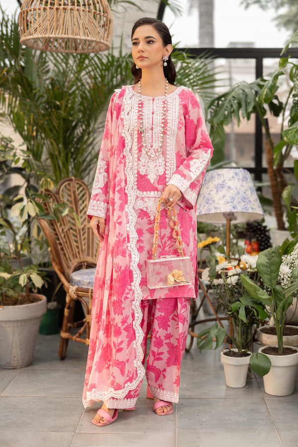 Maria.B Luxury Linen With Heavy Embroidery D-703