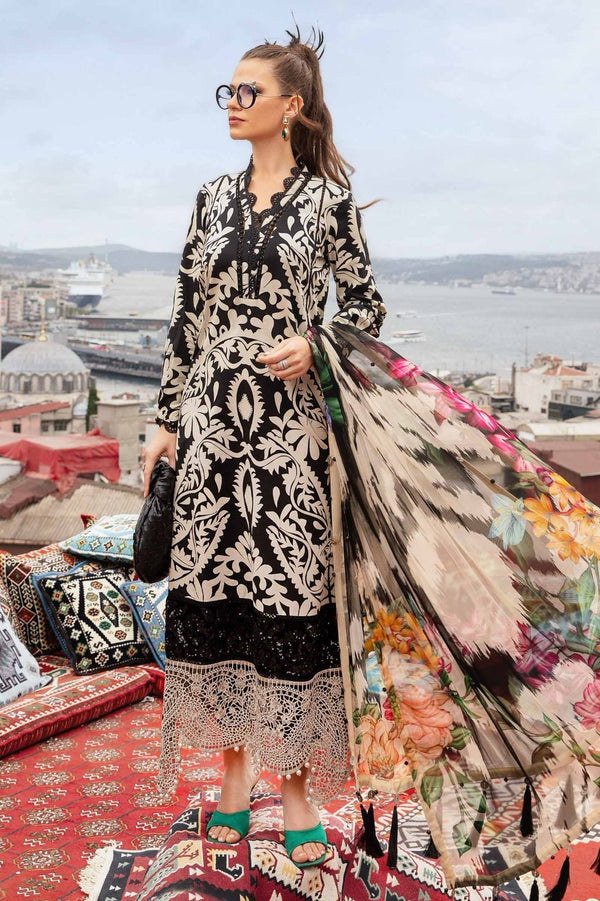 Maria.B Luxury Lawn With Heavy Embroidery D-A662