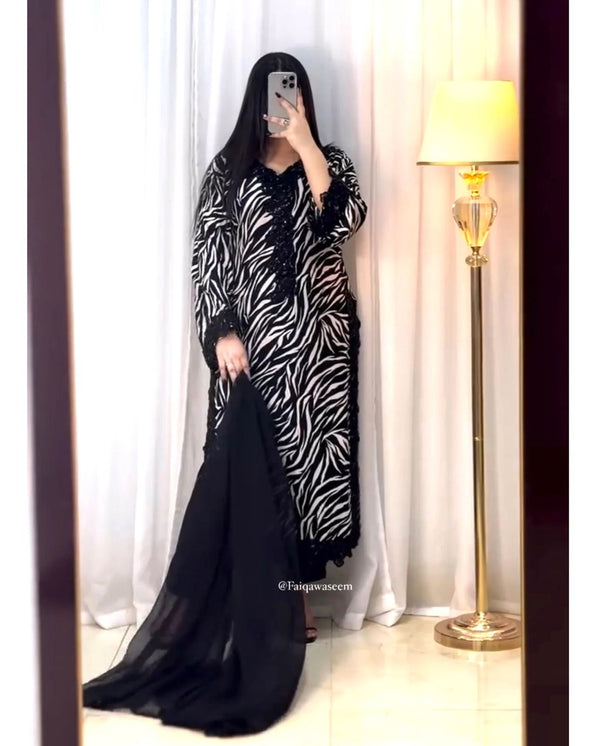 MARIA B HEAVY EMBROIDERED Shamoz Silk  D-2310